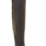 BCBGMAXAZRIA  Larya Over The Knee Thigh High Leather Boots 37.5 Black New NEW Photo 0