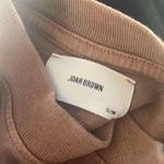 Joah Brown  Vintage Long-Sleeve Shirt Brown Cotton S/M Photo 6