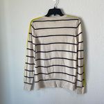 Banana Republic 100% Merino Wool Striped Preppy Sweater Size M Photo 4