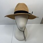 Torrid  Natural Straw Panama Hat Wide Brim Ribbon Detail Summer Travel Vacation Photo 2