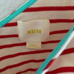 Maeve Anthropologie Striped Marketa One Shoulder Dress Striped Preppy Classic XS Photo 2