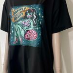 Romwe Lady Frankenstein Pinup Brains & Beauty Graphic Tee NWT! Photo 4