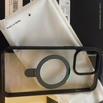 BLACK iPhone 14 Pro Max Phone Case MagSafe Shockproof Case for iPhone 14 PRO MAX Photo 0