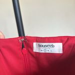 House Of CB  SET ‎ 'Lydia' Red Rose Plunge Corset Martinez Skirt NWOT size XS Photo 3