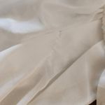 Mergim Magda Bridal One Shoulder Dress White Size 2 US Size Medium *No Belt* Photo 11