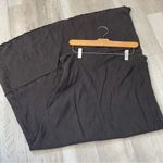 ZARA Linen Skirt a-line maxi womens Gray (xlarge) lagenlook coastal minimalist Photo 3