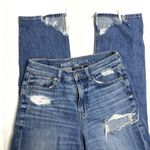 American Eagle  Super High Rise Baggy Straight Distressed Jeans Photo 3