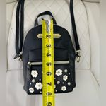 Betsey Johnson  Betsey Black with White & Pearl
Accents Mini Backpack/Crossbody Photo 5