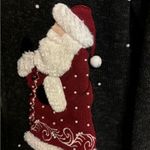 Vintage Mandal Bay Santa Christmas Sweater Gray Size L Photo 1