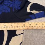 Chico's  Travelers Button Front Cardigan Sweater Blue Floral Print Womens 0 4/6 Photo 9