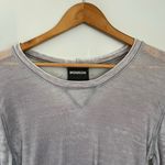 Monrow long sleeved tee. Size Medium Gray Photo 1