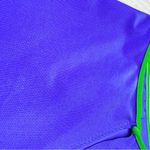 Vintage Cole of California blue and green 80s retro short wrap skirt coverup Photo 1