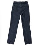 Abercrombie & Fitch Abercrombie The 90s Straight Ultra High Rise Black Distressed Jeans Size 4 / 27 Photo 2