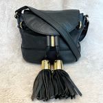 See By Chloe Vicki Black Leather Tassel Crossbody Bag Photo 2