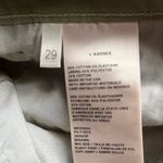 L'Agence L’AGENCE Green Cotton Jogger Style Pants Size 29 Trendy Comfy Spring Summer Photo 3