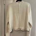 Wilfred  Cream V-Neck Cardigan Photo 4