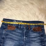 Madewell  denim cut off w/ faux leather pockets sz 26 Photo 2