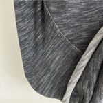 Free People FP Beach Gray Two Body Cowl Neck Tunic Top Sweater Photo 4