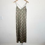 ZARA  Wide Leg Polka Dot Satin Jumpsuit Photo 3