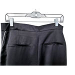 Jason Wu Black Wide Leg Rhinestone Atlas Pants Size 8 Pockets Women's High Rise Photo 5