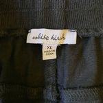 White Birch High Rise Joggers Black Drawstring Flap Pockets Women’s Size XL Photo 7