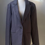 ASOS  Charcoal Blazer Size 8 Tall Women’s tailored relaxed in slate gray Photo 0