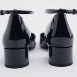 ZARA NWT  embellished block heel shoes Photo 1