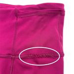 Lululemon Fast and Free High Rise Crop Leggings Nulux 23” Wild Berry Pink Size 4 Photo 5
