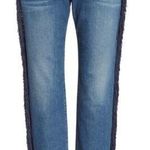 3x1  Higher Ground Fringe Crop Straight Leg Jeans Photo 0
