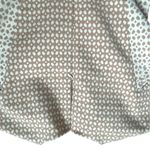 Lela Rose Tan and White Patterned Dress Size 2 Photo 2