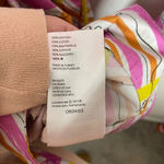 Anthropologie Vera For  Confetti Midi Shirt Dress in Pink/Yellow/Orange Size S Photo 12