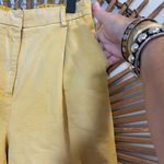 BDG Urban Outfitters Dani High Waisted Chino Pant Barrel Washed Yellow Academia Photo 10