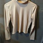 Hollister  Cream Fitted Cropped Shirt with Mandarin Collar Photo 0