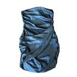 LIONESS NWT  Love Lane Strapless Ruched Black Mini Dress Size Small Urban Chic Photo 15