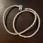 Pandora  LEATHER DOUBLE WRAP BRACELET Photo 0