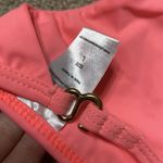 Plumeria Swimwear Pink Strappy Back Bikini Top Size L Size L Photo 2