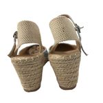 Alexis Leroy Espadrille Wedge Sandals Ankle Strap Floral Blue Size 38 Photo 5