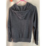 J. America PBR Professional Bull Riders Womens Black Metallic Full Zip‎ Hooded Jacket Small Photo 1