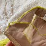 NWT Maria Lucia Hohan Silk Bustier Corset Mini Dress Yellow Size 42 Photo 8