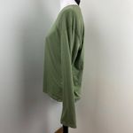 Roberto Collina Military Green Fine Knit Long Sleeve T Photo 4
