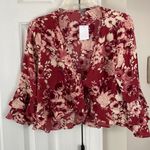 Charlotte Russe NWT flower Shrug/shawl Photo 0
