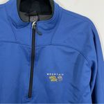Mountain Hardwear  Women’s Gore Windstopper 1/2 Zip Pullover Jacket Sz LARGE Blue Photo 2