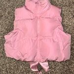 Peach Love California  Puffer Vest Large Photo 0