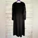 Bloomchic  Black Jumpsuit with Lace Sleeves Photo 1