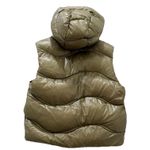 Superdry XPD Winter Khaki Hooded Puffer Vest Size 6 Photo 1