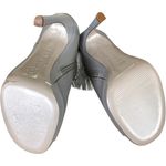 Tiffany Designs Gray Fringe Ankle Bootie Italian Designer SIZE 6 Disco Cowgirl Western $345 NEW Photo 3