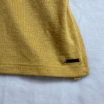 Orvis  XL Top Yellow Mustard V-Neck Stretch Soft Basic Shirt Tunic Dolman Sleeve‎ Photo 6