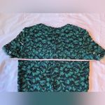 ZARA Woman Dark Green Lace Romper Size M EUC Photo 5
