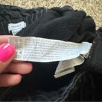 Forever 21  Black Denim Button Fly Paper Bag Tie Denim Shorts Size 29/8 Cotton Photo 4