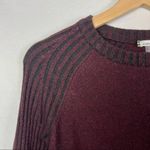Smartwool Ripple Creek Tunic Long Sleeve Fig Heather Red Sweater XS Photo 2